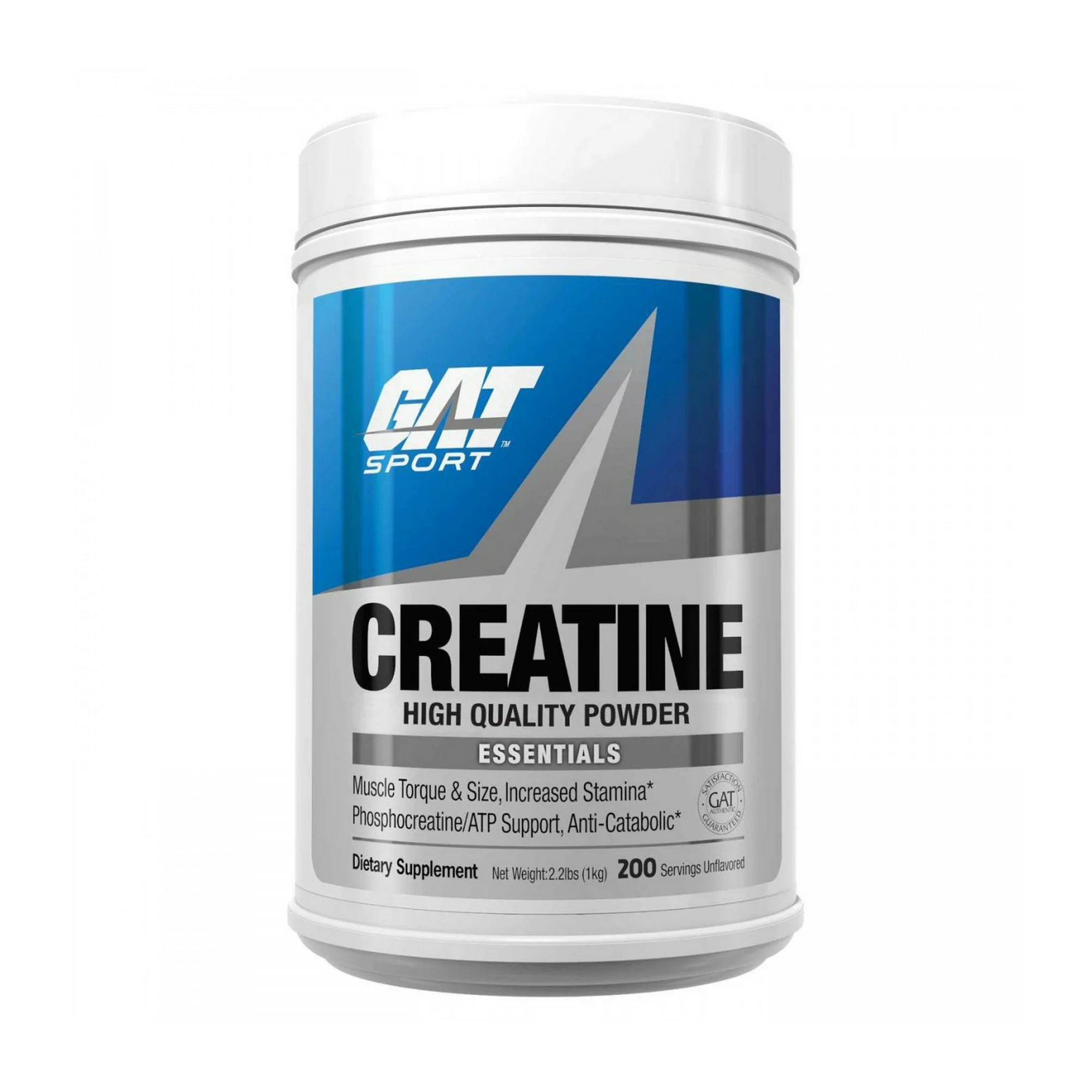 Creatina GAT 1 KG (200 servicios)